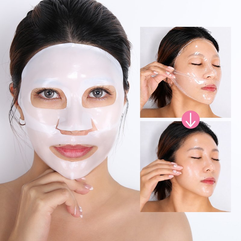 Mascarilla de Hoja de Hidrogel de Gelatina Nocturna con Colágeno - 3